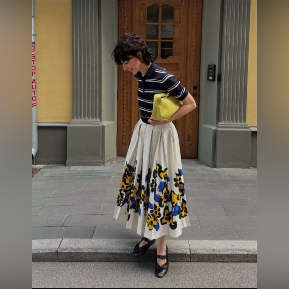 Zara midi skirt